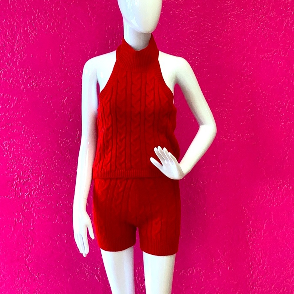 2Piece Crochet Short Set